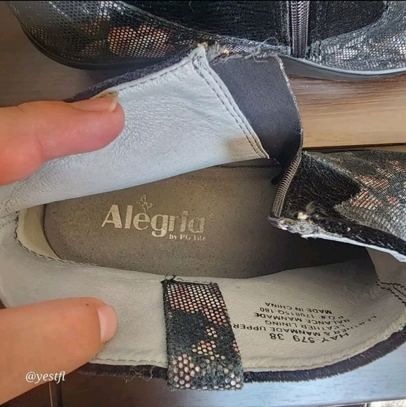 Alegria Hayden dame boots 38 whimsigoth - Picture 3 of 7
